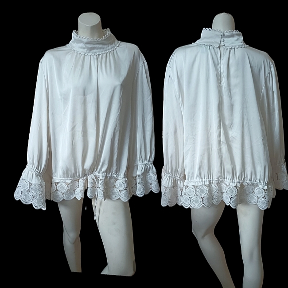Ryegrass long sleeve blouse
